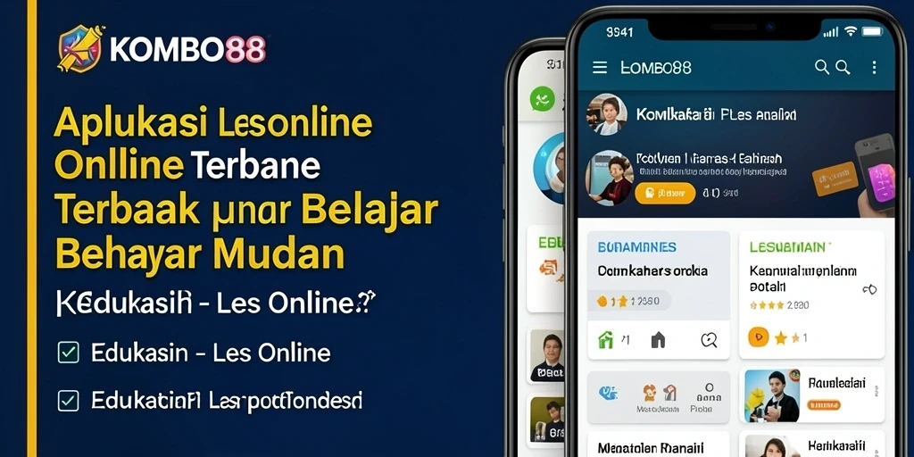 Tampilan antarmuka KOMBO88 yang intuitif untuk belajar online.